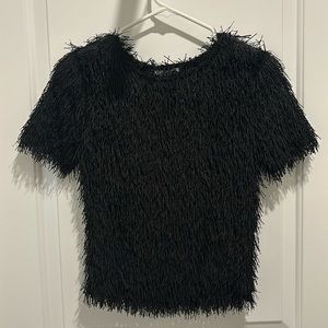 Black Fringe going out top